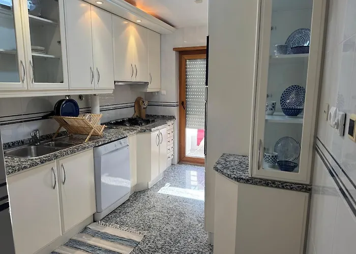 Blue Beachside Sea View *